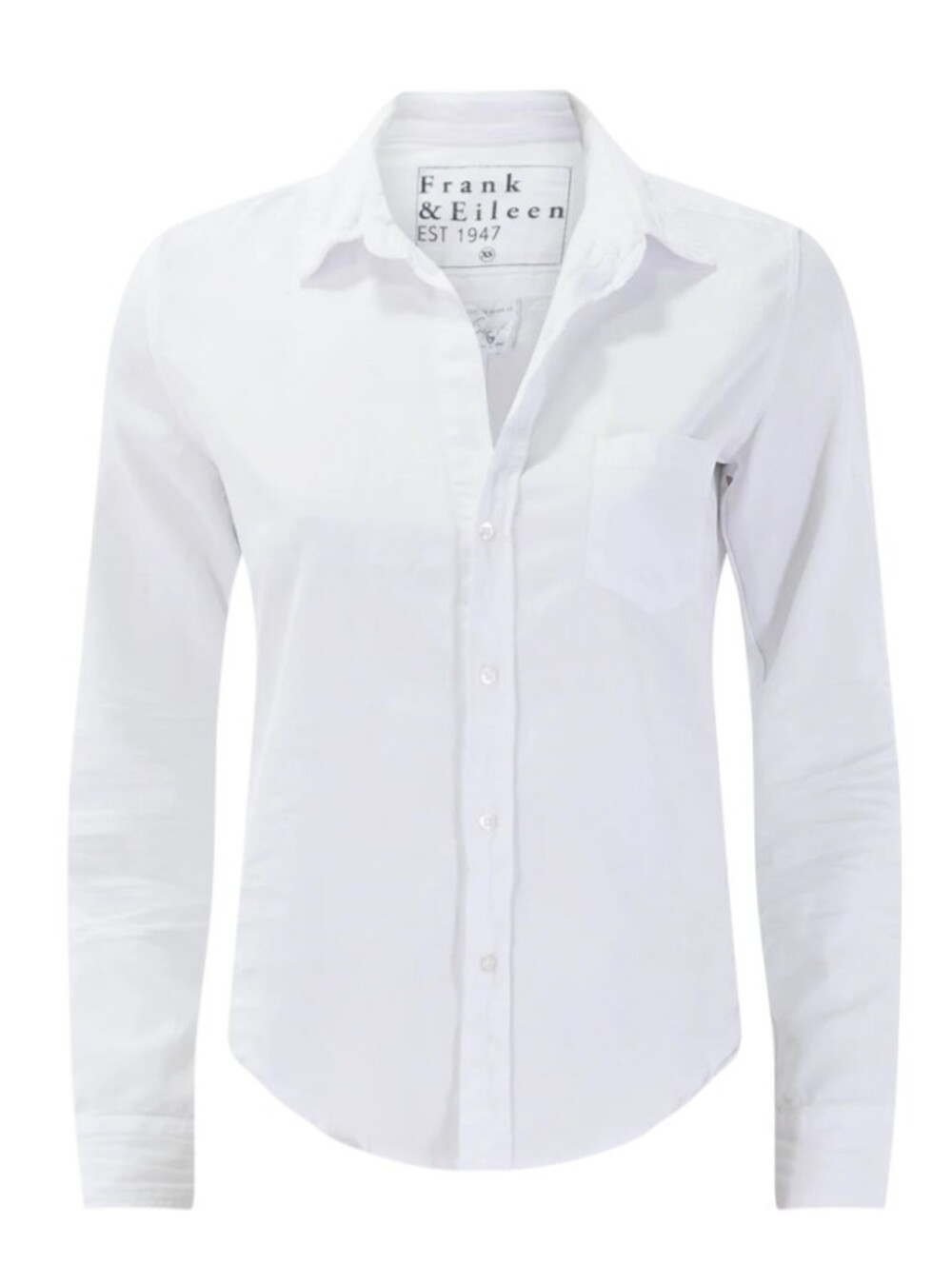 Frank & Eileen Barry Shirt in famous denim - size XXS
